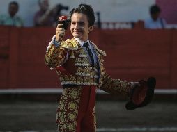 José Sainz cortó par de orejas en la novillada del 22 de septiembre. EL INFORMADOR/G. Gallo