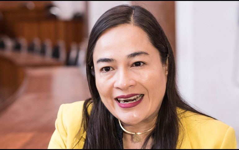 Verónica Juárez Piña coordinadora del PRD en la Cámara de Diputados. SUN