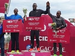 Kiprotich logra llegar en un tiempo de dos horas, catorce minutos y ocho segundos; Mamitu logra el triunfo con dos horas, 33 minutos y nueve segundos. EL INFORMADOR / M. Navarro