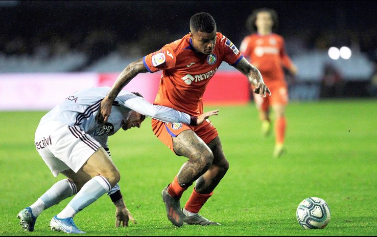 Celta permanece en la posición 18 de la Liga con únicamente nueve unidades de 36 posibles. EFE / S. Sas