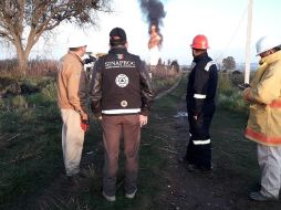 De momento ya no hay riesgo para la población del lugar, de donde fueron evacuados aproximadamente 80 habitantes. TWITTER / @CNPC_MX