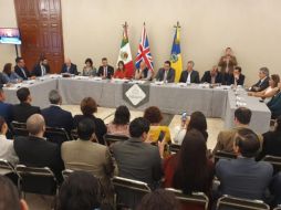 El evento realizado en Casa Jalisco contó con la participación de funcionarios de otras dependencias y representantes de cámaras de industriales y organismos empresariales. EL INFORMADOR/ J. Velázco