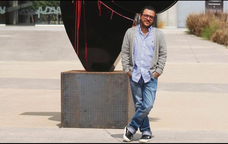 El artista dejó constancia de su talento en el Centro Cultural Universitario. EL INFORMADOR / E. Barrera