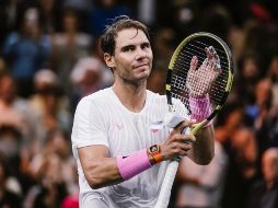 Horas antes del sorteo, Nadal, anunció que viajaría a Londres para probarse pese a sufrir una ''pequeña distensión'' muscular en el abdomen. TWITTER / @ATPTour_ES