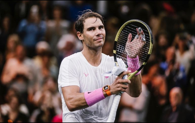 Horas antes del sorteo, Nadal, anunció que viajaría a Londres para probarse pese a sufrir una ''pequeña distensión'' muscular en el abdomen. TWITTER / @ATPTour_ES