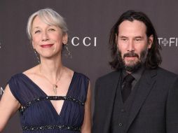 Se trata de la primera vez que Reeves camina a lado de su pareja. ESPECIAL