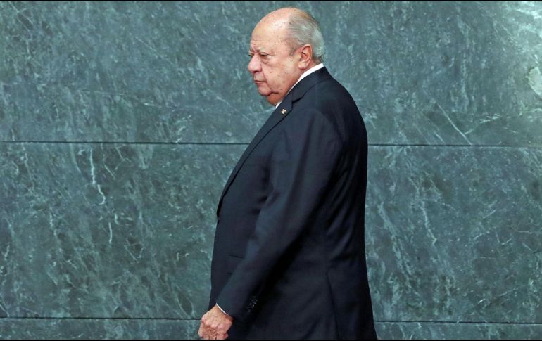 Carlos Romero Deschamps renunció al sindicato petrolero luego de señalizaciones por actos corruptos. SUN/ARCHIVO