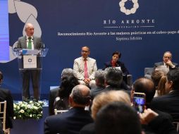 Francisco Mayorga, presidente del Comité de Agua de la Fundación Río Arronte, llamó a los mexicanos a reflexionar sobre el cuidado del agua. TWITTER / @bjc_agua