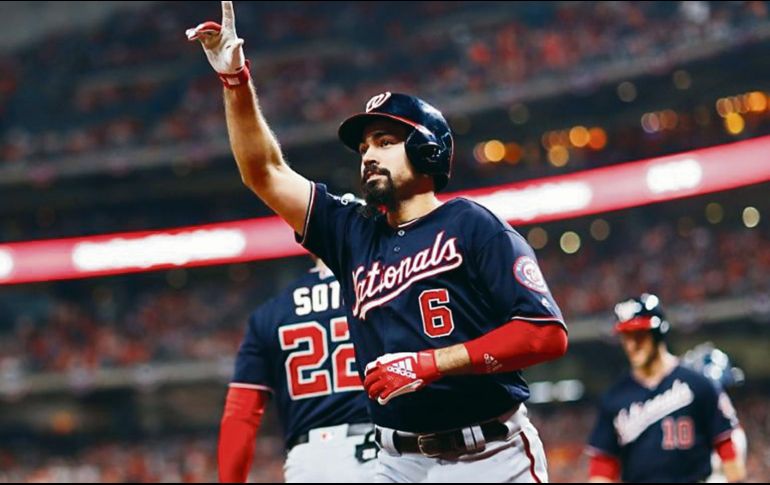El tercera base de Washington se perfila para ganar el premio al Jugador Más Valioso de la Liga Nacional. AFP