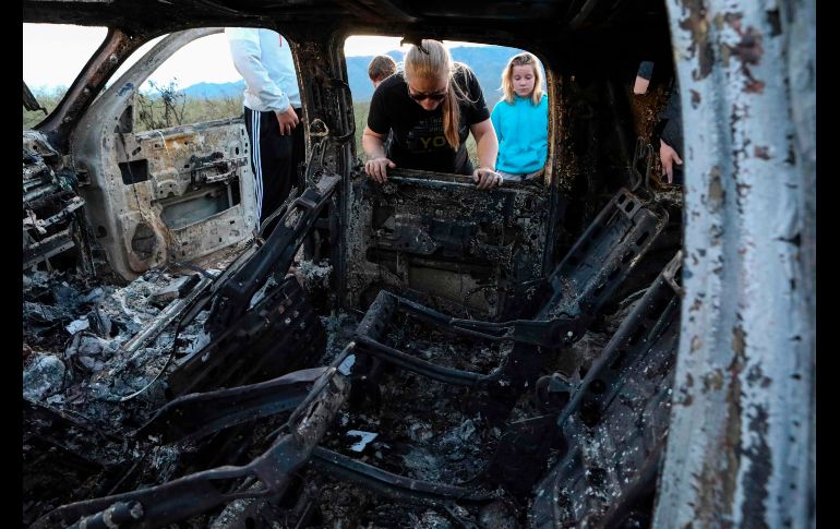 Una de las líneas de investigación apunta a que el ataque se dio como parte de enfrentamientos entre grupos criminales rivales que operan en Chihuahua y Sonora. AFP/H. Martínez