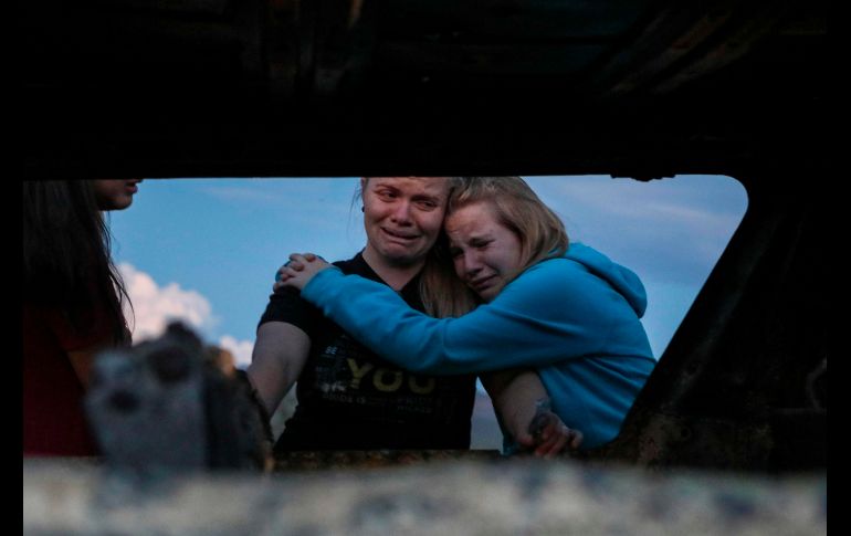 En el ataque a tres vehículos de la familia LeBarón resultaron muertos tres mujeres y seis menores. AFP/H. Martínez