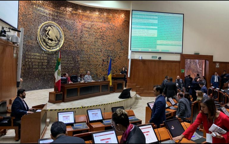 La próxima semana comparecerán en el Congreso todos los secretarios estatales y coordinadores de gabinete. TWITTER/ @LegislativoJal