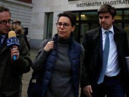 Karime Macías salió en libertad bajo fianza tras abonar 150.000 libras esterlinas (unos US$192.000). Reuters