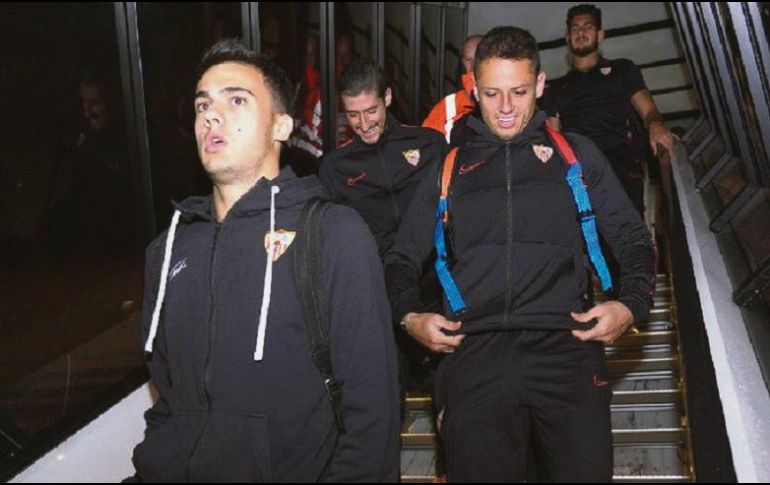 Javier Hernández fue convocado para enfrentar hoy al equipo de Luxemburgo. SEVILLAFC