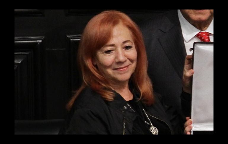 Rosario Piedra Ibarra, en la imagen, es hija de la activista Rosario Ibarra de Piedra. NTX/ARCHIVO