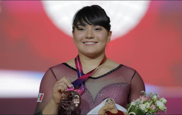 Alexa Moreno obtuvo el pase a los Juegos Olímpicos de Tokio 2020. TWITTER / @COM_Mexico