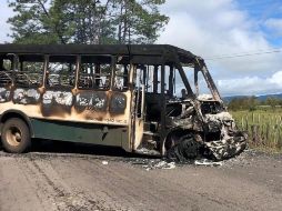 Al lugar arribaron policías estatales y de la Guardia Nacional para impedir que bloquearan la vía. EFE / ARCHIVO