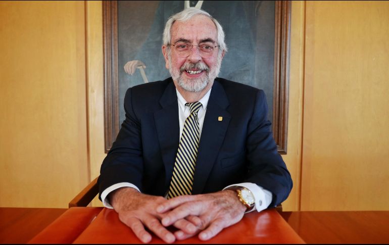 Enrique Luis Graue Wiechers se impuso a candidatos como Angélica Cuéllar Vázquez y Pedro Salazar Ugarte. SUN/ARCHIVO