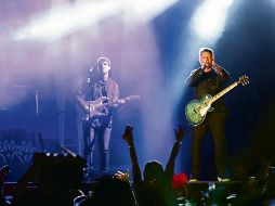 Alejandro Sánchez Pizarro, de 50 años, anoche con su público en el Estadio 3 de Marzo. EL INFORMADOR / A. Camacho