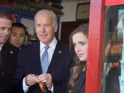 El hijo de Biden (izq.) es parte de la lista de testigos solicitados por los legisladores republicanos. AFP