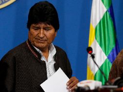 Evo Morales no detalló si él volvería a postularse a la candidatura. AP /J. Karita