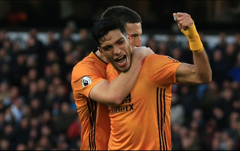 Jiménez llega a cinco anotaciones en la temporada de la Premier League. AFP / L. Parnaby