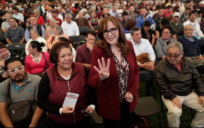 Polevnsky anunció hoy por la mañana que el CEN que encabeza convocó a Congreso Nacional el próximo día 17 en el deportivo Plan Sexenal. SUN / ARCHIVO