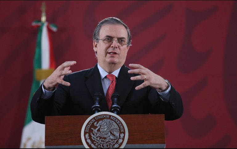 Ebrard se manifestó en redes tras la renuncia de Evo Morales. EFE / ARCHIVO