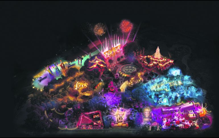 Así lucirá “Navidalia”, el parque temático para disfrutar de la Navidad. CORTESÍA / ALTEACORP