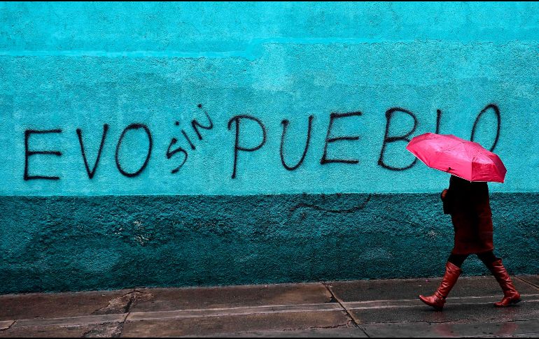 López Obrador declaró que mantendrá su reconocimiento al gobierno de Evo Morales hasta que este termine su periodo constitucional. AFP / R. Schemidt