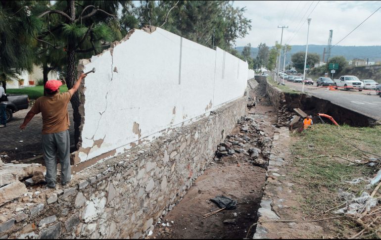 Señalan que las autoridades no abrieron los arroyos pluviales que fueron invadidos por fraccionamientos como Bosques de Santa Anita, Bosque Real y El Origen. EL INFORMADOR / ARCHIVO