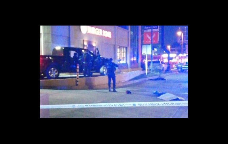 La balacera ocurrió en Tlajomulco el pasado 6 de noviembre, sobre la avenida López Mateos. ESPECIAL