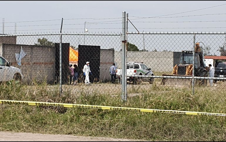 La Fiscalía refirió que continuarán las labores de búsqueda dentro de esta finca. EL INFORMADOR / S. Blanco