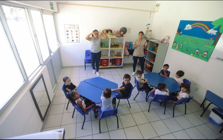 En la guardería laboran 34 personas, quienes se ocupan de 90 infantes. EL INFORMADOR/G. Gallo