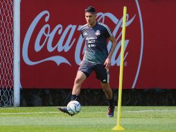 El defensor del Ajax no pudo concluir la práctica de ayer. IMAGO7