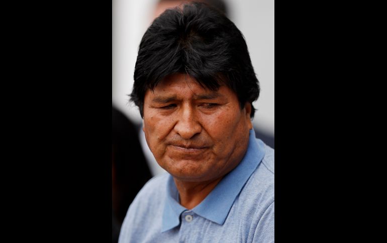 Morales también dijo que 