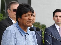 Las declaraciones de la ONU se producen poco después de la llegada de Morales a México este martes. EFE/M. Guzmán