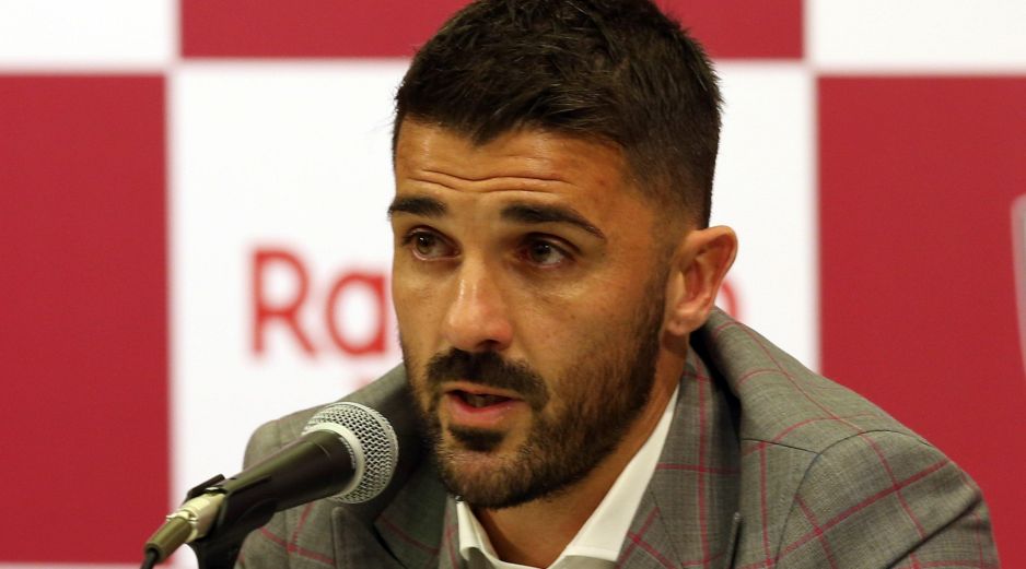 Villa cerró su carrera en el futbol japonés. EFE