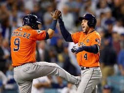 Los Astros indicaron en un comunicado que el equipo ''inició una investigación en cooperación con las Grandes ligas'' y declinaron hablar sobre el tema. AFP / ARCHIVO