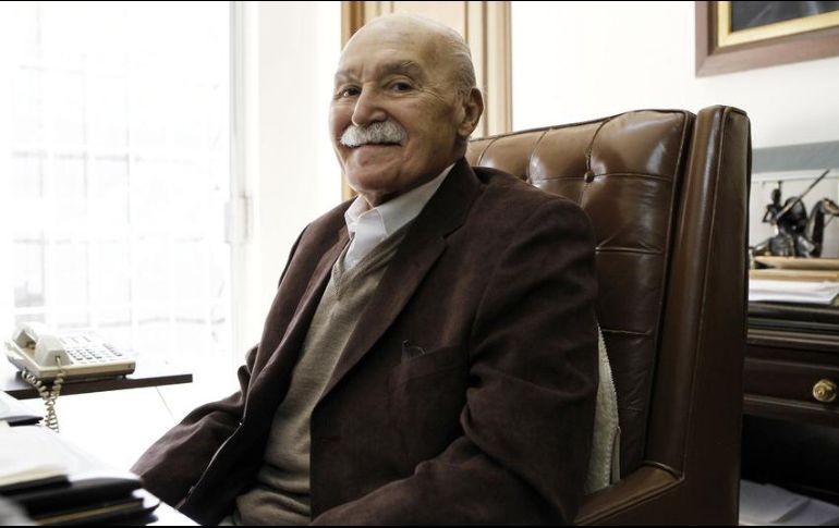 El ex mandatario estatal cumplió 90 años el pasado 4 de septiembre, y desde hace un mes se informó que había contraído dengue. EL INFORMADOR / ARCHIVO