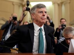 El embajador interino en Ucrania, William Taylor, comparece ante el Comité de Inteligencia de la Cámara de Representantes en Washington, DC. AP/A. Harnik