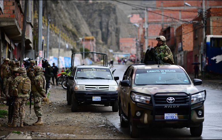 La violencia en Bolivia se agudizó el fin de semana pasado entre grupos de la oposición y afines al gobierno luego de las elecciones generales del 20 de octubre pasado. AFP / R. Schemidt