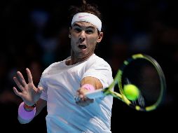 El tenista espera ganar por primera vez en su carrera este último torneo de la temporada y acabar el año conservando el número uno de la clasificación. AP / K. Wigglesworth