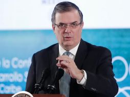 Marcelo Ebrard sostuvo que la posición de México ante Estados Unidos sigue sin cambios a un día de la llegada de Morales al país. SUN