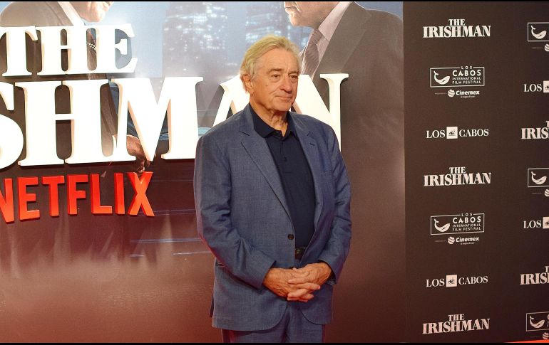 El legendario actor interpreta a un veterano que involucra con la mafia italiana. EL INFORMADOR / A. Rodríguez