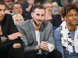 Gordon Hayward podría perderse seis semanas; el lunes fue sometido a una cirugía en su mano lesionada. AFP / B. Badineau