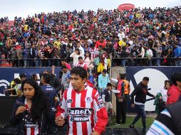 La violencia desatada en el estadio Alfonso Lastras, durante el partido entre el Atlético de San Luis y el Querétaro, tiene preocupada a la directiva del conjunto colchonero. IMAGO7