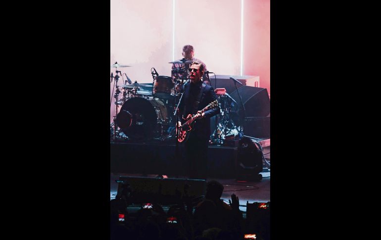 “If You Really Love Nothing”, una de las piezas con las que Interpol prendió a su público. EL INFORMADOR / G. Gallo