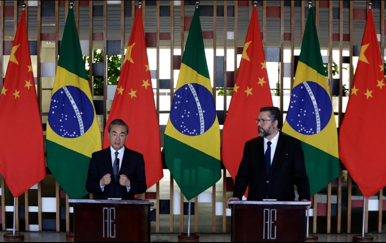 Brasil, Rusia, India, China y Sudáfrica son un grupo de economías a la alza. ARCHIVO / AP