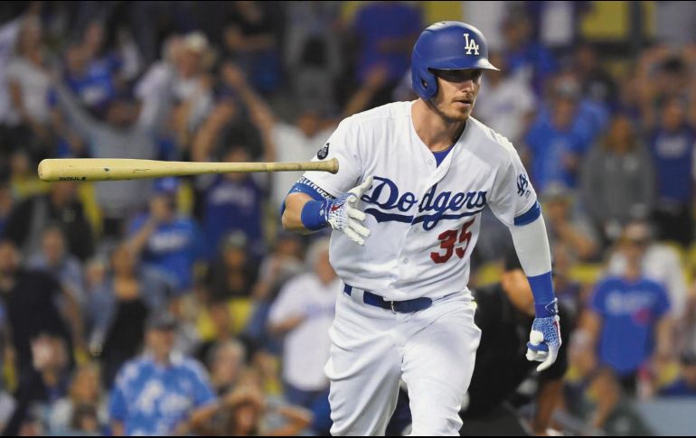 Cody Bellinger, ganador en la Liga Nacional. AP